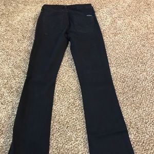 Women’s black Hudson jeans